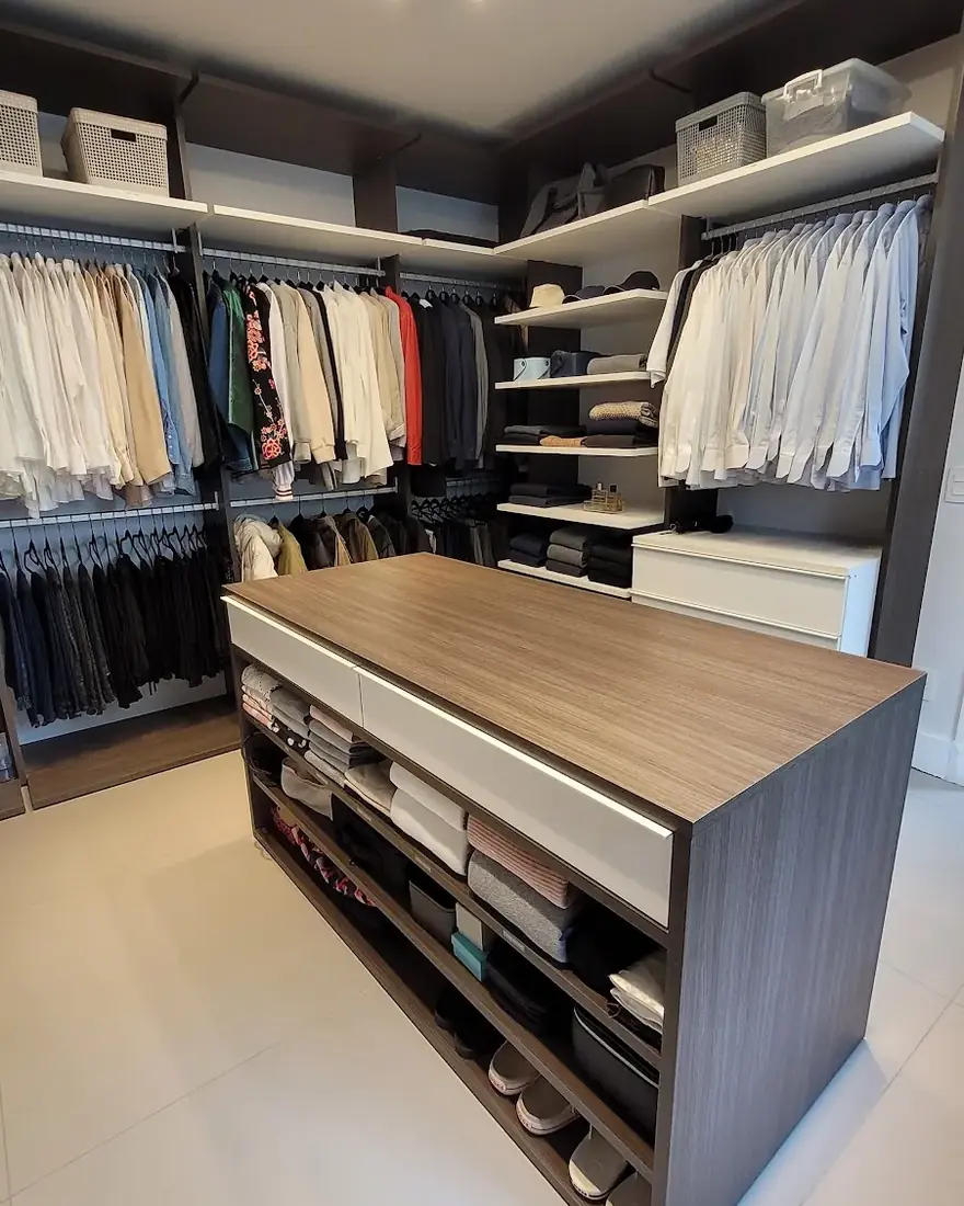 Closet organizado